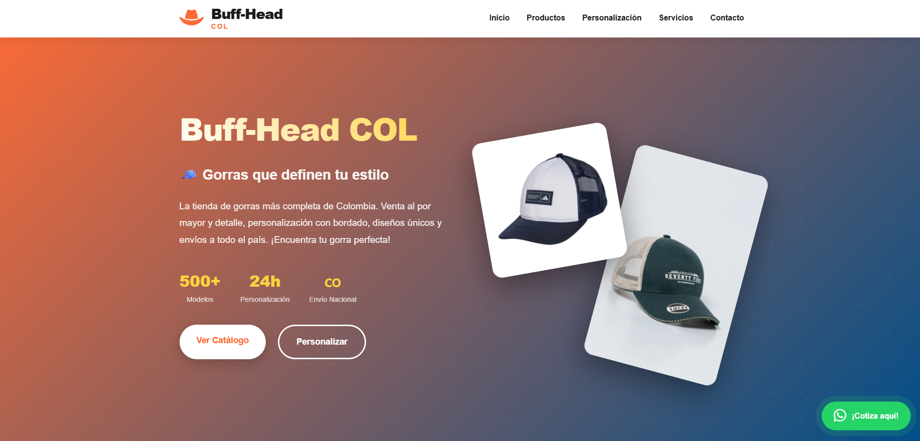 Vista previa de Gorras Urbanas